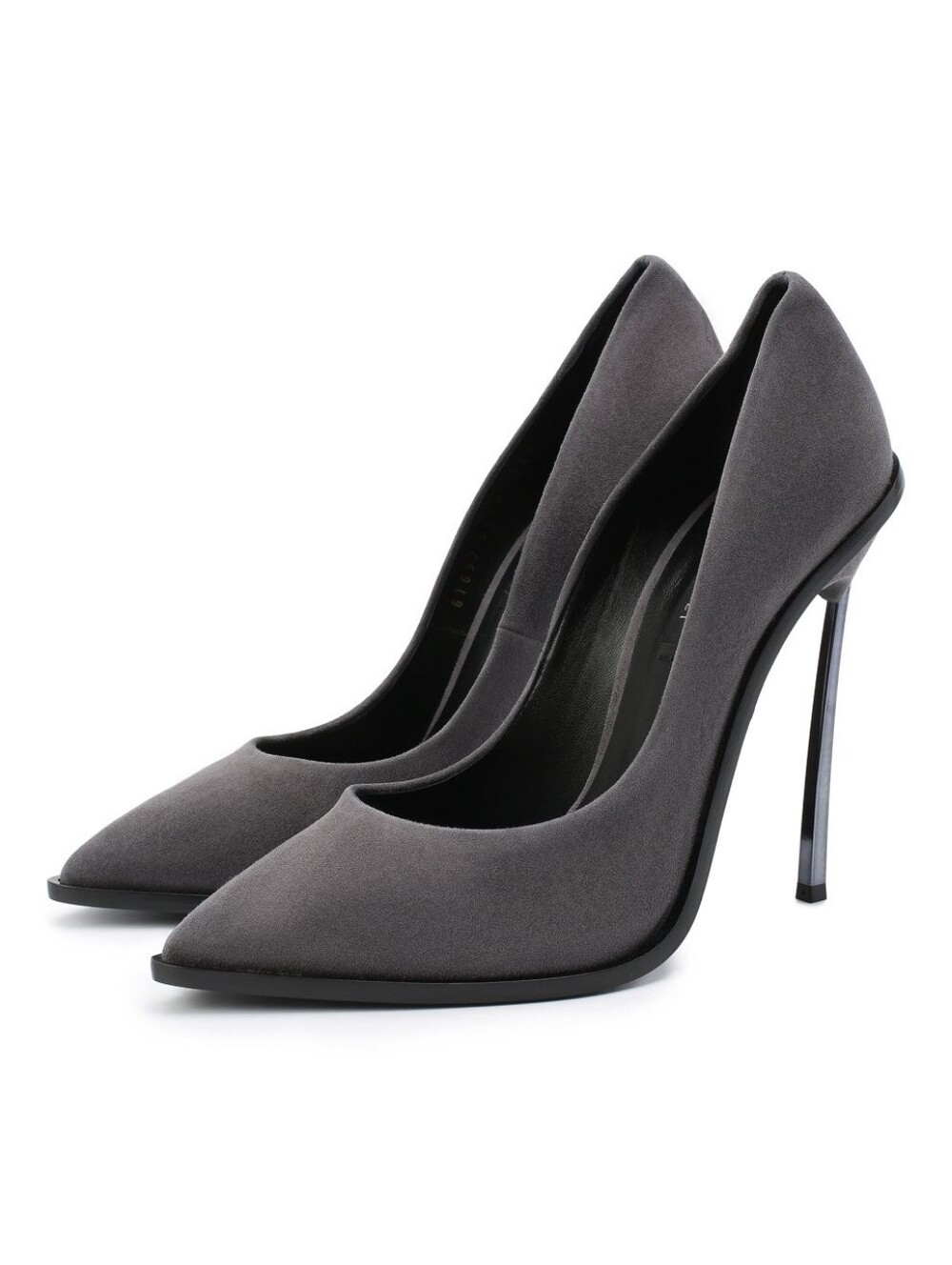 CASADEI Maxi Blade Suede pumps Heels 39.5